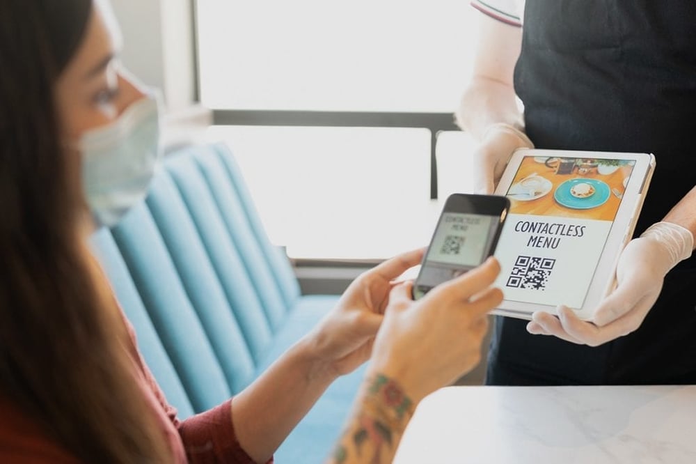 Digitale Speisekarte