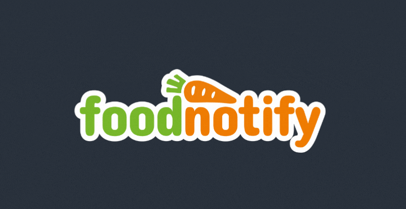 FoodNotify's New Logo
