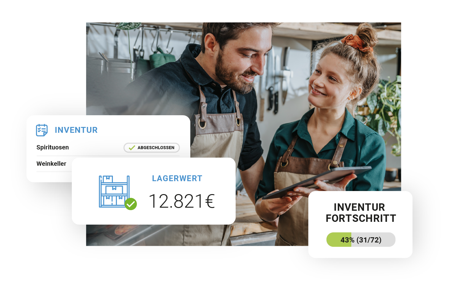 Inventur mit FoodNotify